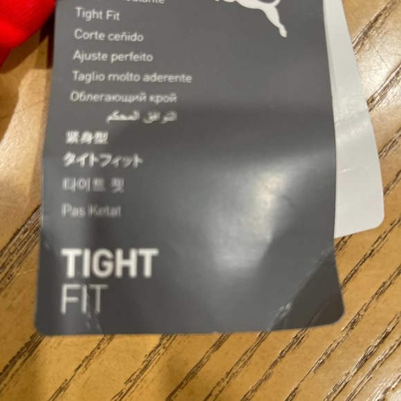 0410 New Women's Puma Orange Biker Shorts - Picture 8 of 11